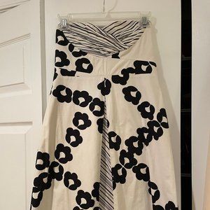 Anthropologie Strapless Dress